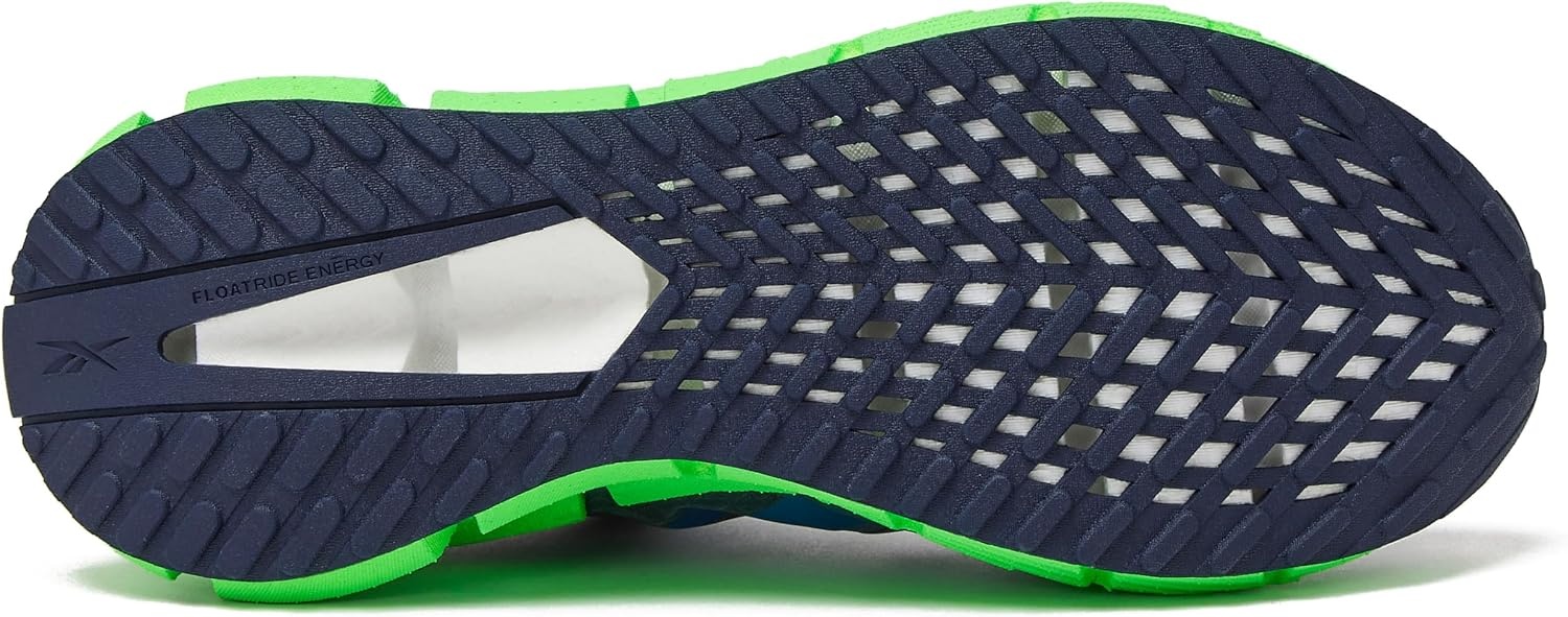 image:imageReebok Floatzig Running Shoes for MenShadowTwilight BlueSolar Lime