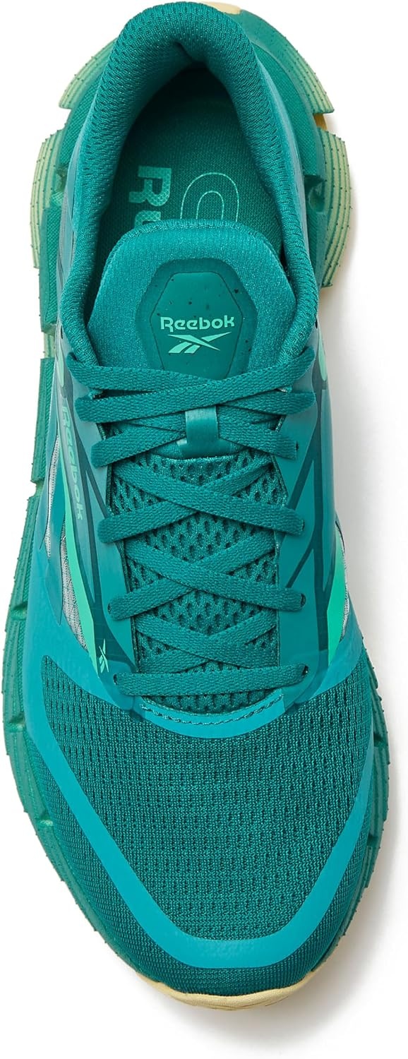 image:imageReebok Floatzig Running Shoes for MenTeam TealUnleashed GreenWhite