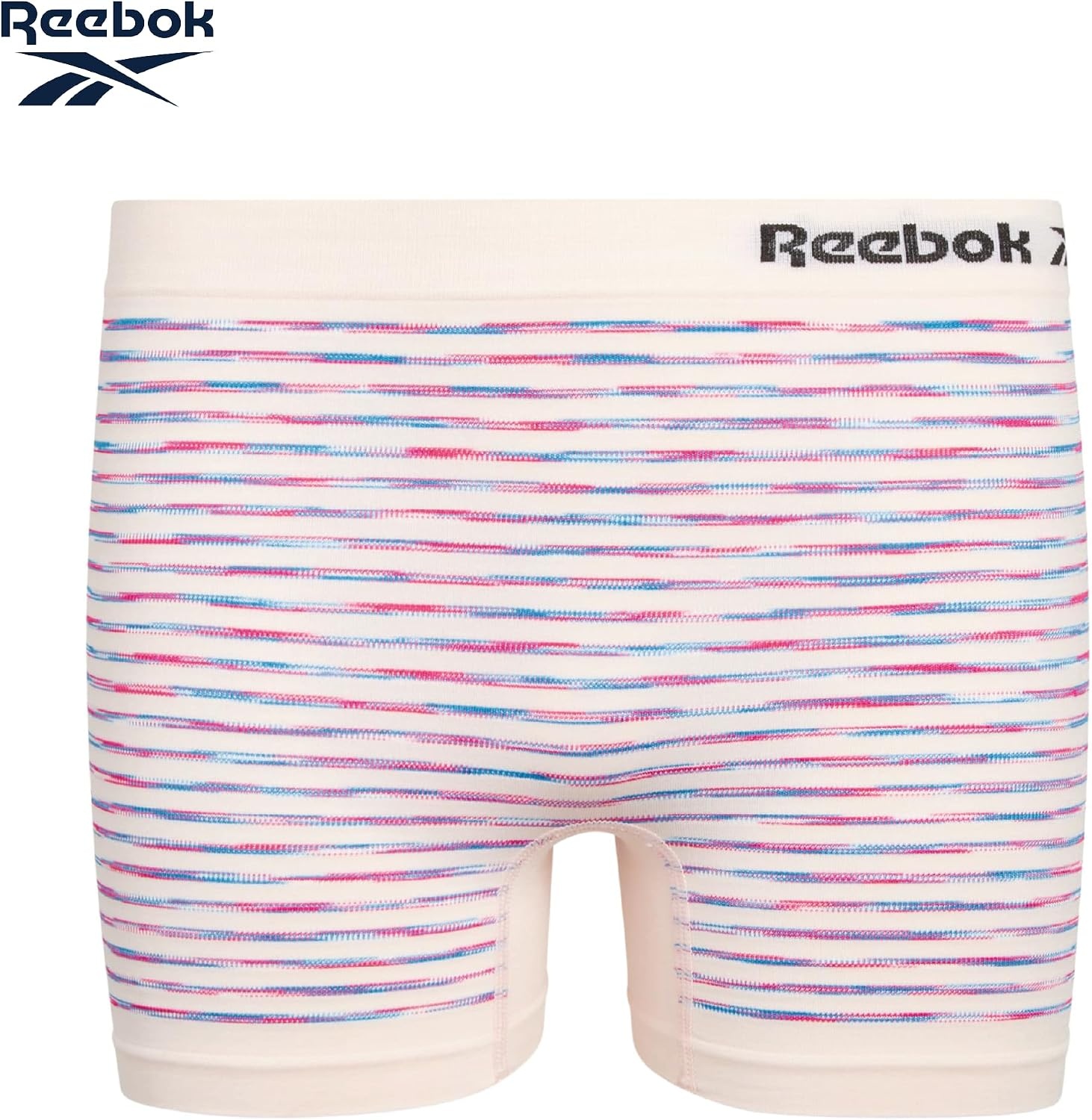 image:imageReebok Girls Boyshorts 2 Pack Seamless Cartwheel Bike Shorts 3 Combines BikeShort Coverage with Panty Comfort Breathable Stretch Fabric Holds Its Shape Wear After WearPink SpacedyeRose