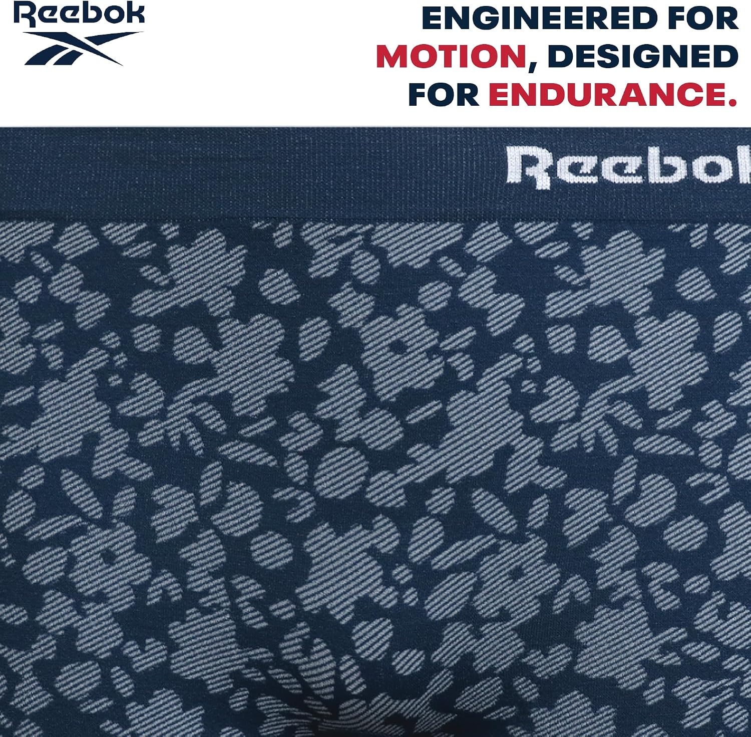 image:imageReebok Girls Boyshorts  3 Pack Soft Stretch Seamless TagFree Waist  Soft Flexible Comfort Designed for Everyday Movement Smooth Finish Stays Comfortable Under ClothingBlue JacquardSharkskinBlack