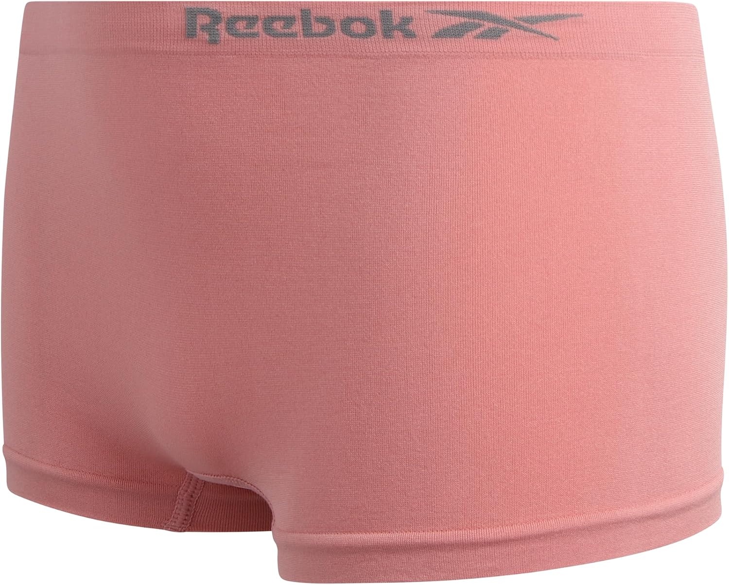 image:imageReebok Girls Boyshorts 3 Pack Stretch Seamless 2 Inseam Soft Easy Coverage for School Play and Lounging Smooth Fit Flexes Through Sports and SleepoversGreyRoseBlack
