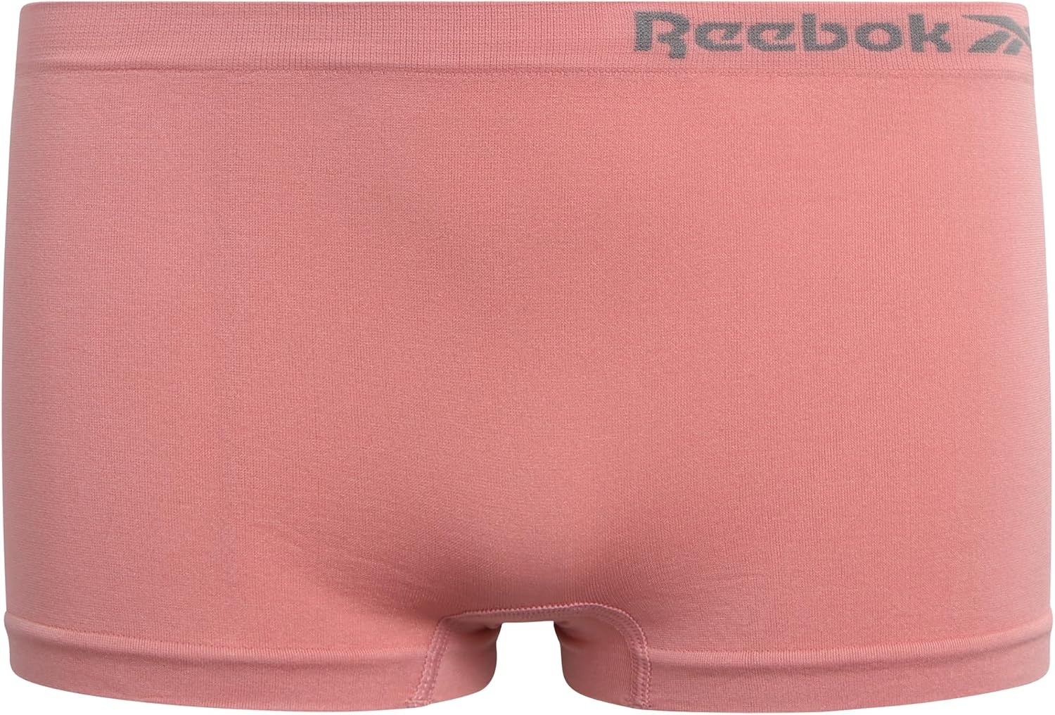 image:imageReebok Girls Boyshorts 3 Pack Stretch Seamless 2 Inseam Soft Easy Coverage for School Play and Lounging Smooth Fit Flexes Through Sports and SleepoversGreyRoseBlack