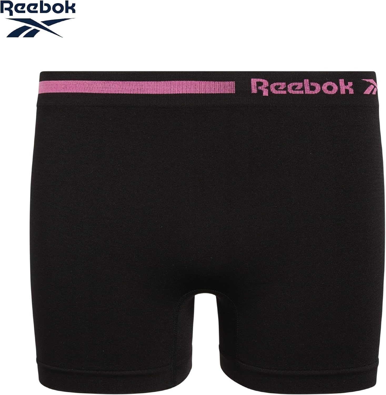 image:imageReebok Girls Boyshorts 4 Pack Seamless Cartwheel Bike Shorts 3 Combines BikeShort Coverage with Panty Comfort Machine Washable Fabric Retains Its Stretch Wear After WearBlackBlack