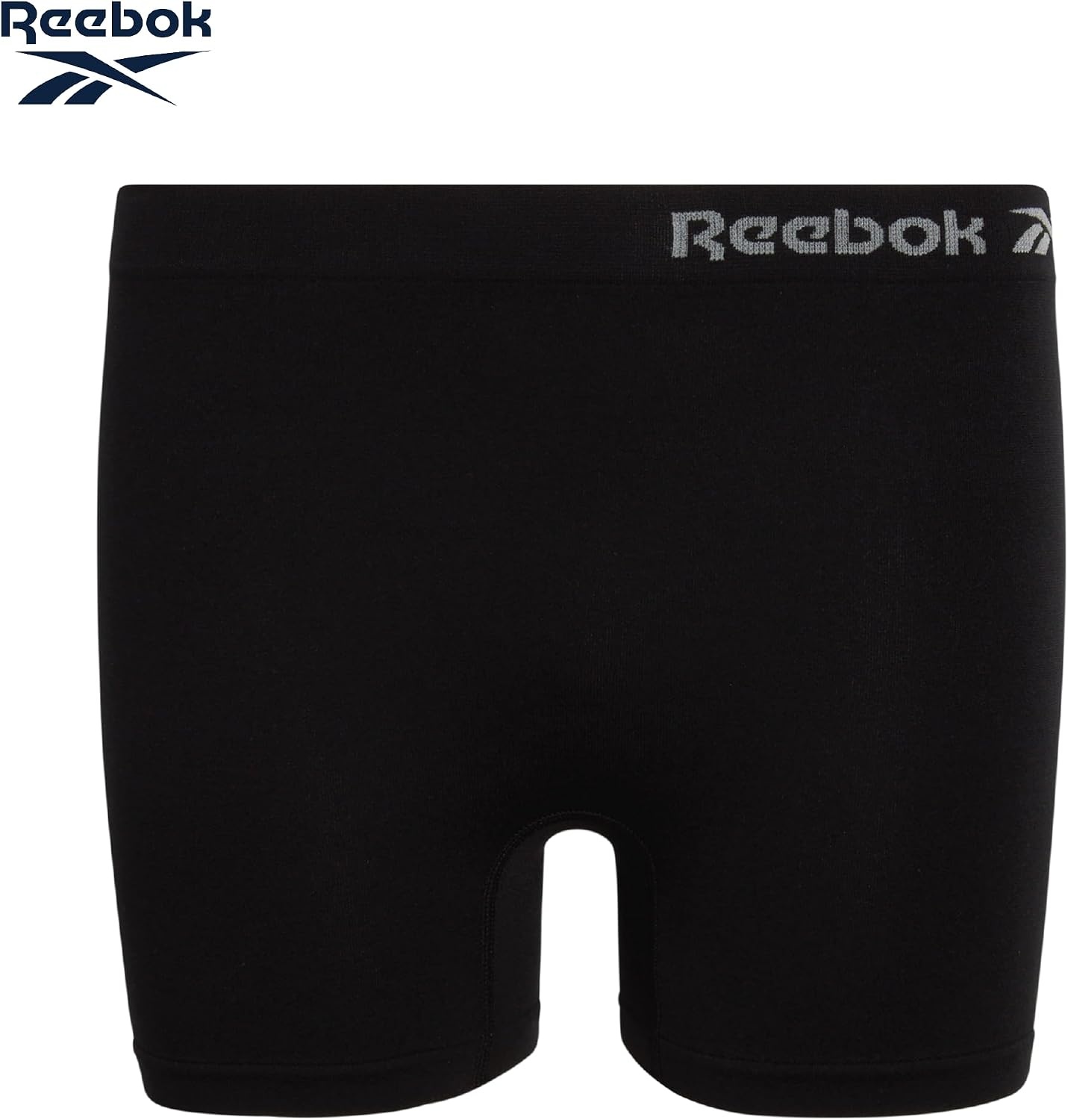 image:imageReebok Girls Boyshorts 4 Pack Seamless Cartwheel Bike Shorts 3 Combines BikeShort Coverage with Panty Comfort Machine Washable Fabric Retains Its Stretch Wear After WearAll BlackWhite Logo
