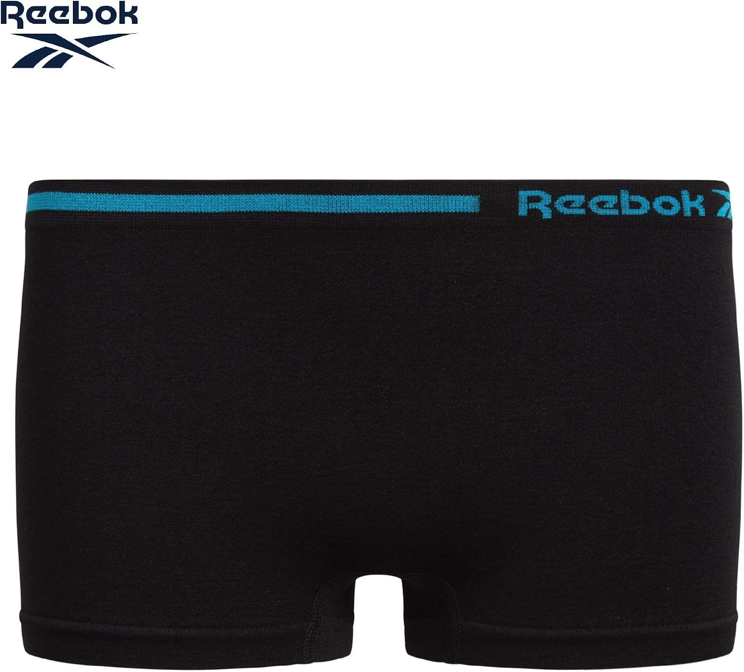 image:imageReebok Girls Boyshorts 4 Pack Performance Stretch Seamless Underwear Soft Easy Coverage for School Play and Lounging Smooth Fit Flexes Through Sports and SleepoversBlack