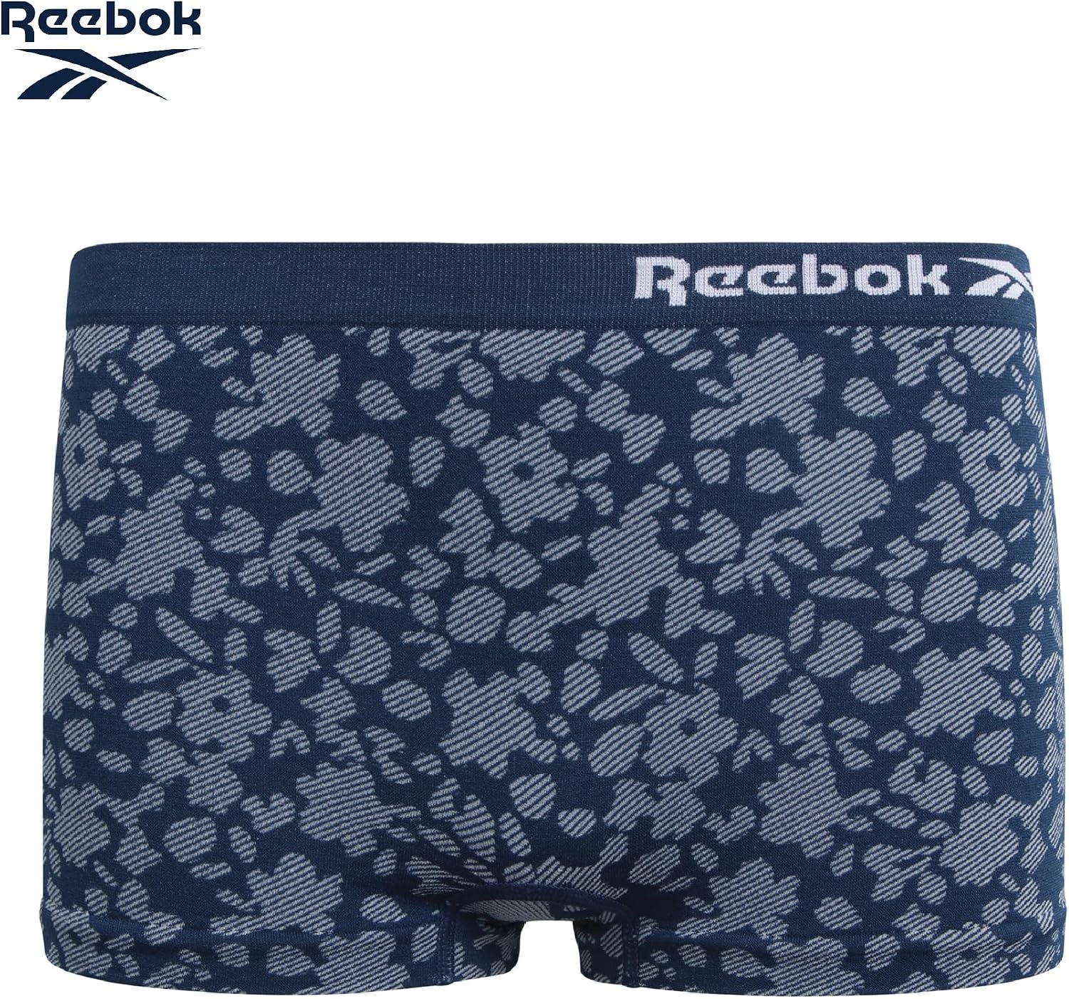 image:imageReebok Girls Boyshorts 4 Pack Performance Stretch Seamless Underwear Soft Easy Coverage for School Play and Lounging Smooth Fit Flexes Through Sports and SleepoversPrintPinkGreyBlack