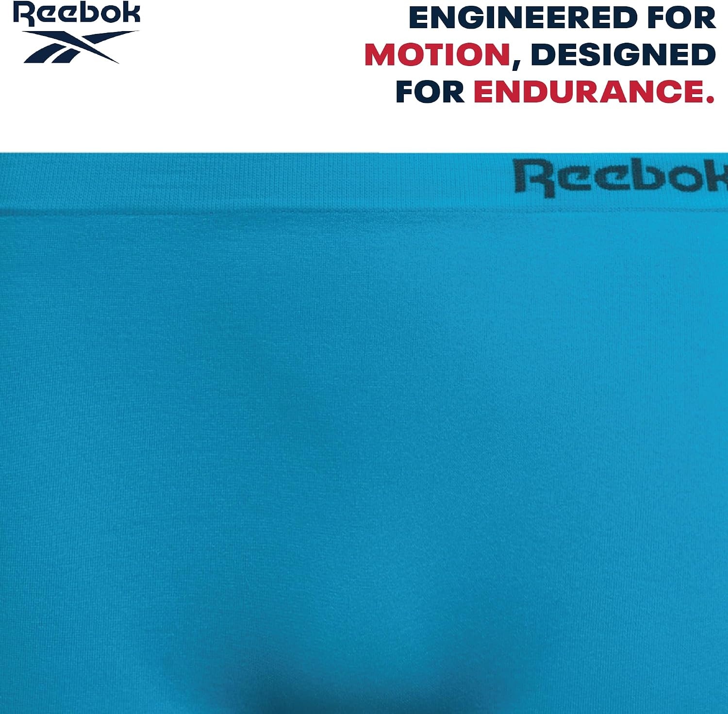 image:imageReebok Girls Boyshorts 4 Pack Performance Stretch Seamless Underwear Soft Easy Coverage for School Play and Lounging Smooth Fit Flexes Through Sports and SleepoversSteel GreyCarmine RoseScuba BlueWhite