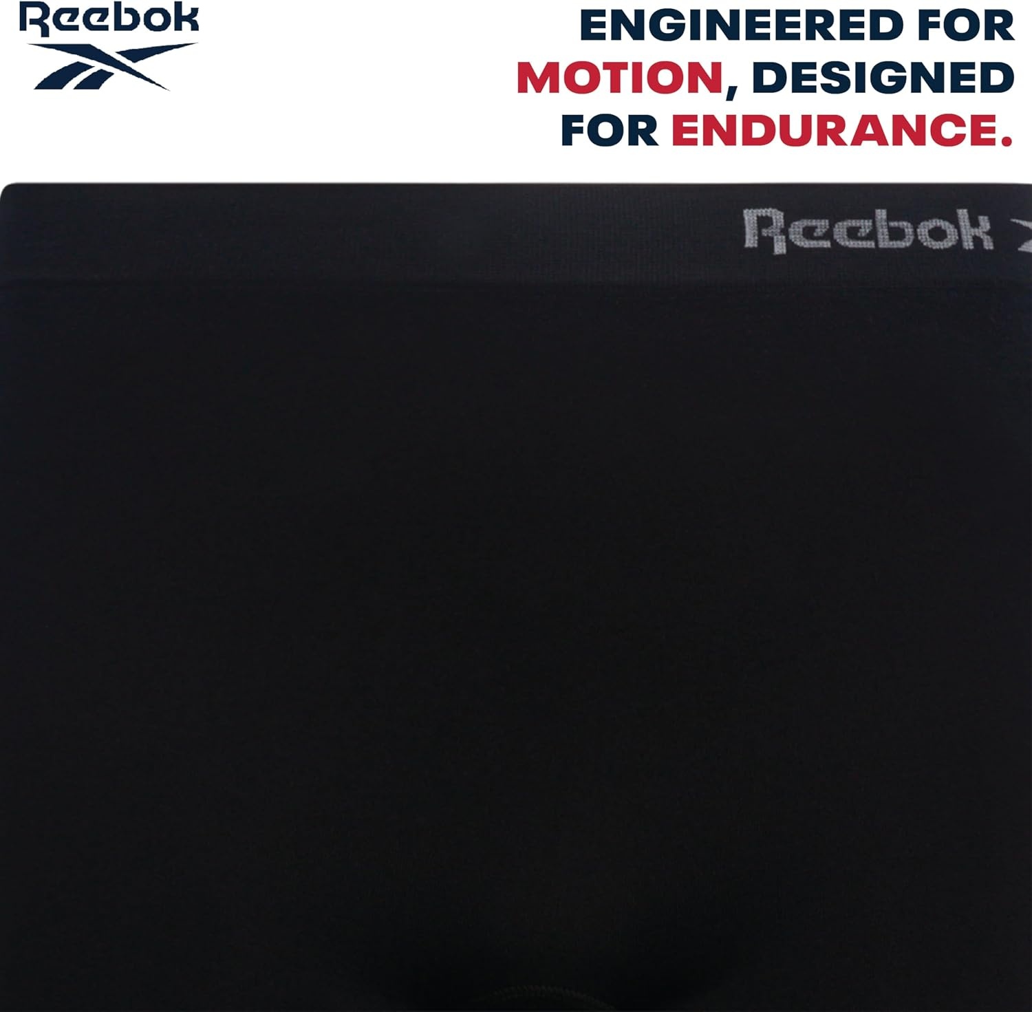 image:imageReebok Girls Boyshorts 4 Pack TagFree Seamless Long Leg Boxers 5 Inseam Soft IrritationFree Comfort for Active Kids Supportive FullCoverage Fit Through Every ActivityAll Jet Black