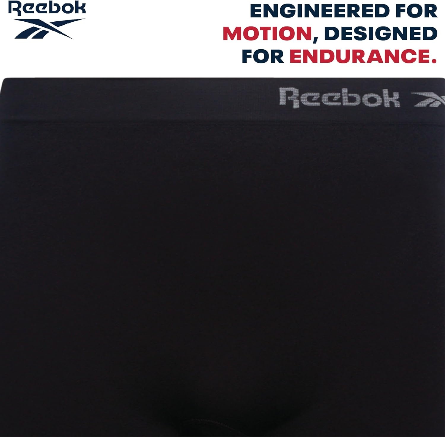 image:imageReebok Girls Boyshorts 4 Pack TagFree Seamless Long Leg Boxers 5 Inseam Soft IrritationFree Comfort for Active Kids Supportive FullCoverage Fit Through Every ActivityBlackSteel Grey