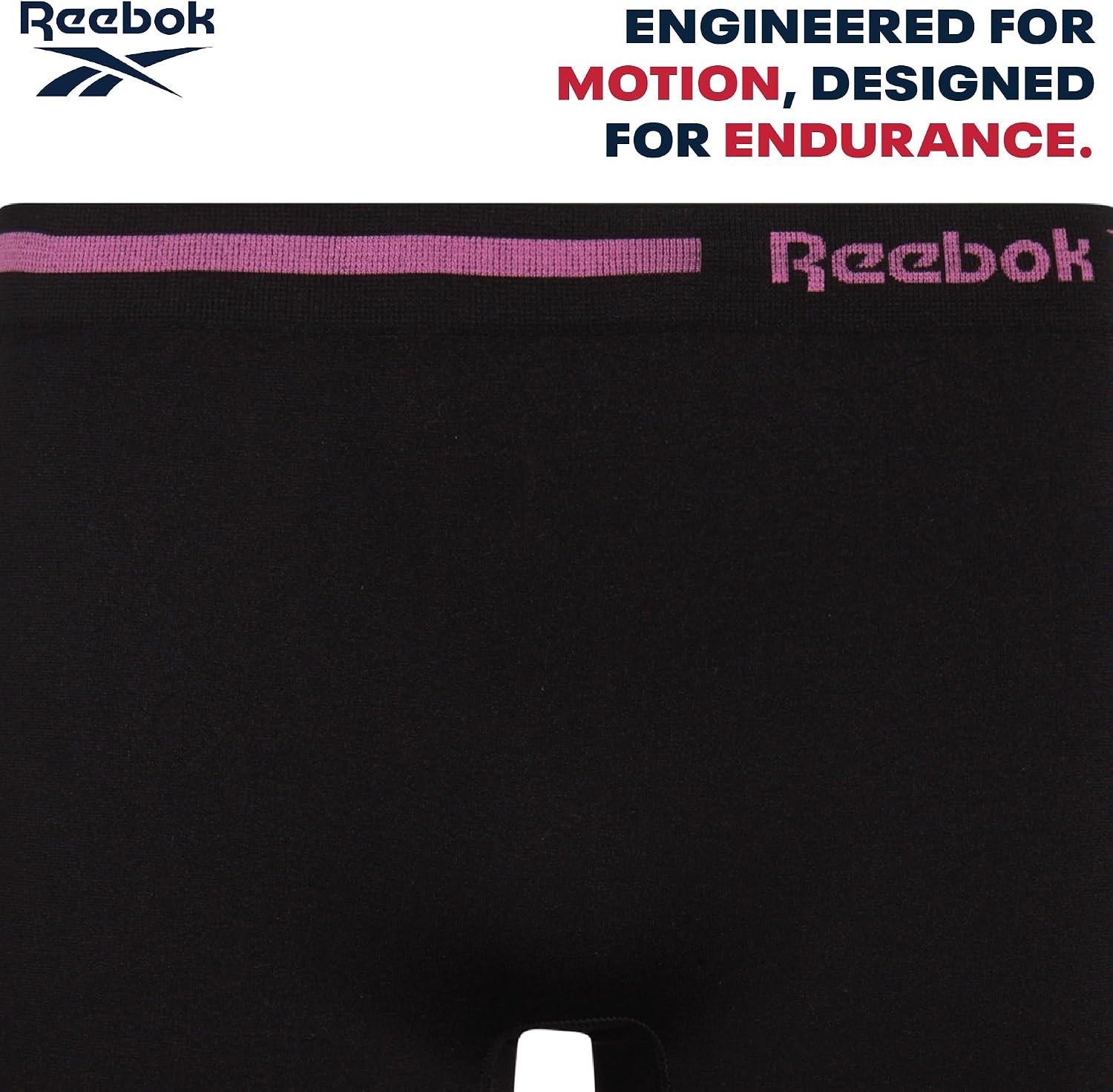 image:imageReebok Girls Boyshorts 4 Pack TagFree Seamless Long Leg Boxers 5 Inseam Soft IrritationFree Comfort for Active Kids Supportive FullCoverage Fit Through Every ActivityGreyBlackWhiteBlue