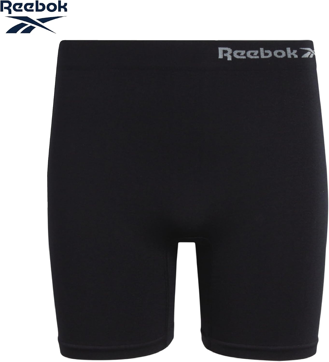 image:imageReebok Girls Boyshorts 4 Pack TagFree Seamless Long Leg Boxers 5 Inseam Soft IrritationFree Comfort for Active Kids Supportive FullCoverage Fit Through Every ActivityAll Black