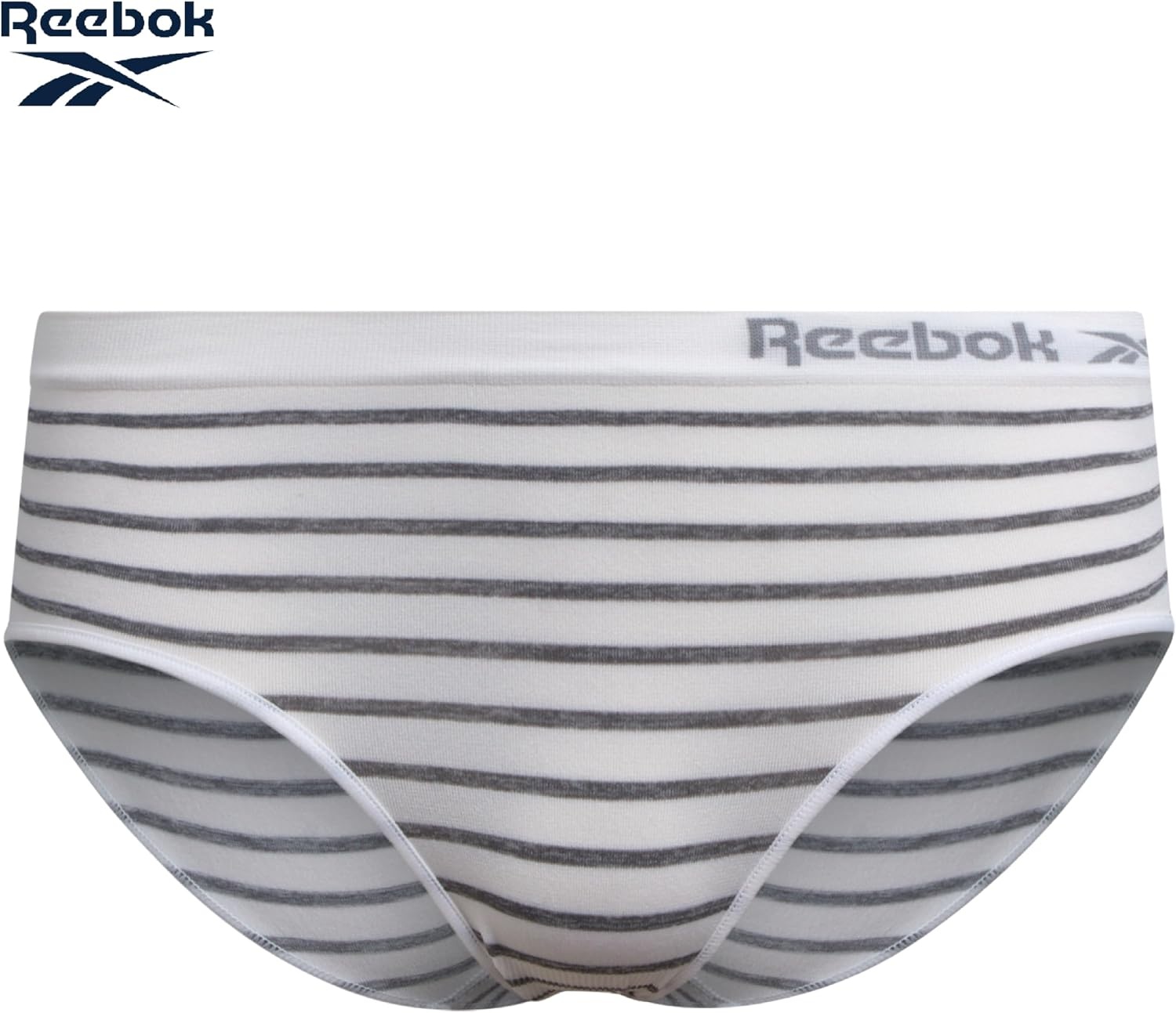 image:imageReebok Girls Hipster Panties 10 Pack Soft Stretch Seamless Underwear Breathable MoistureWicking Fabric Keeps Her Fresh and Confident Everyday Smooth Comfort in Every MovePink JacquardScuba Blue SpacedyeWhite StripeBlack
