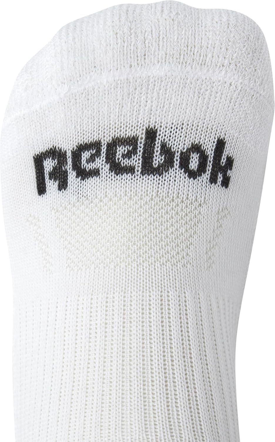 image:imageReebok Girls No Show Socks 12 Pack Performance Cushion Comfort Active Socks Moisturewicking Fabric Seamless Toe Snug Ribbed Cuff Flexible Stretch Fit Machine WashableAll White