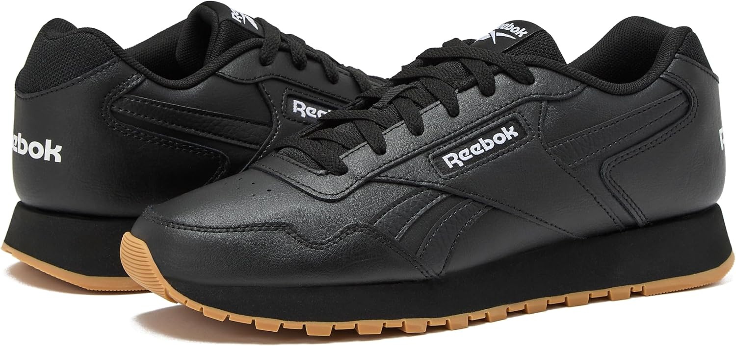 image:imageReebok Glide Sneakers for Men Black or White Tennis Shoes Size 7 to 15BlackWhiteGum