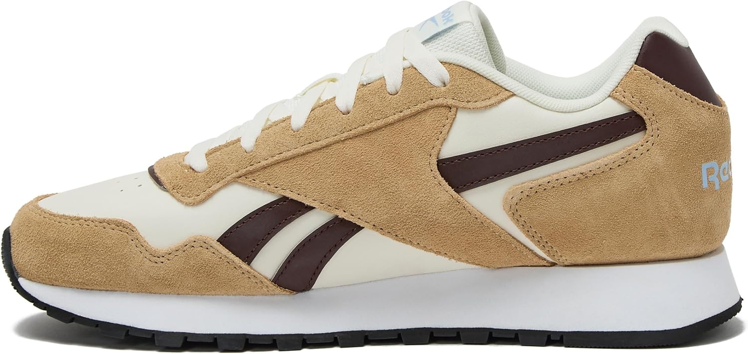 image:imageReebok Glide Sneakers for Men Black or White Tennis Shoes Size 7 to 15ChalkTanUnearthed Brown