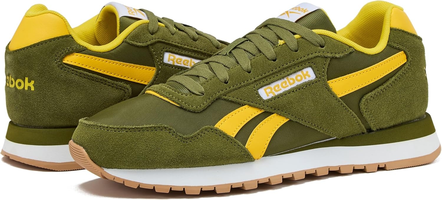 image:imageReebok Glide Sneakers for Men Black or White Tennis Shoes Size 7 to 15Earthy GreenGolden HazeWhite