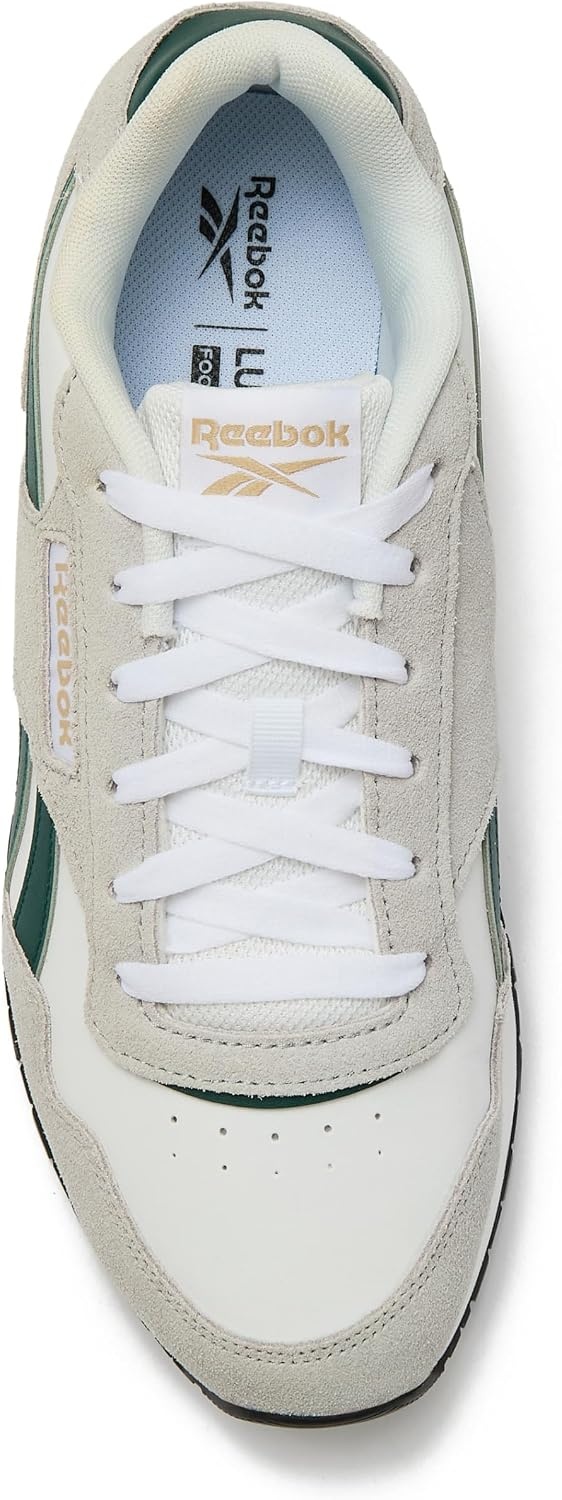 image:imageReebok Glide Sneakers for Men Black or White Tennis Shoes Size 7 to 15WhiteCollegiate GreenGrey 1