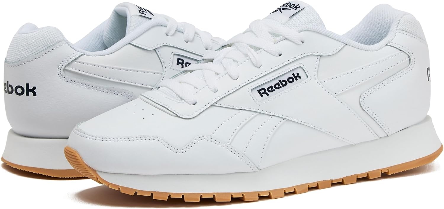 image:imageReebok Glide Sneakers for Men Black or White Tennis Shoes Size 7 to 15WhiteVector NavyGum
