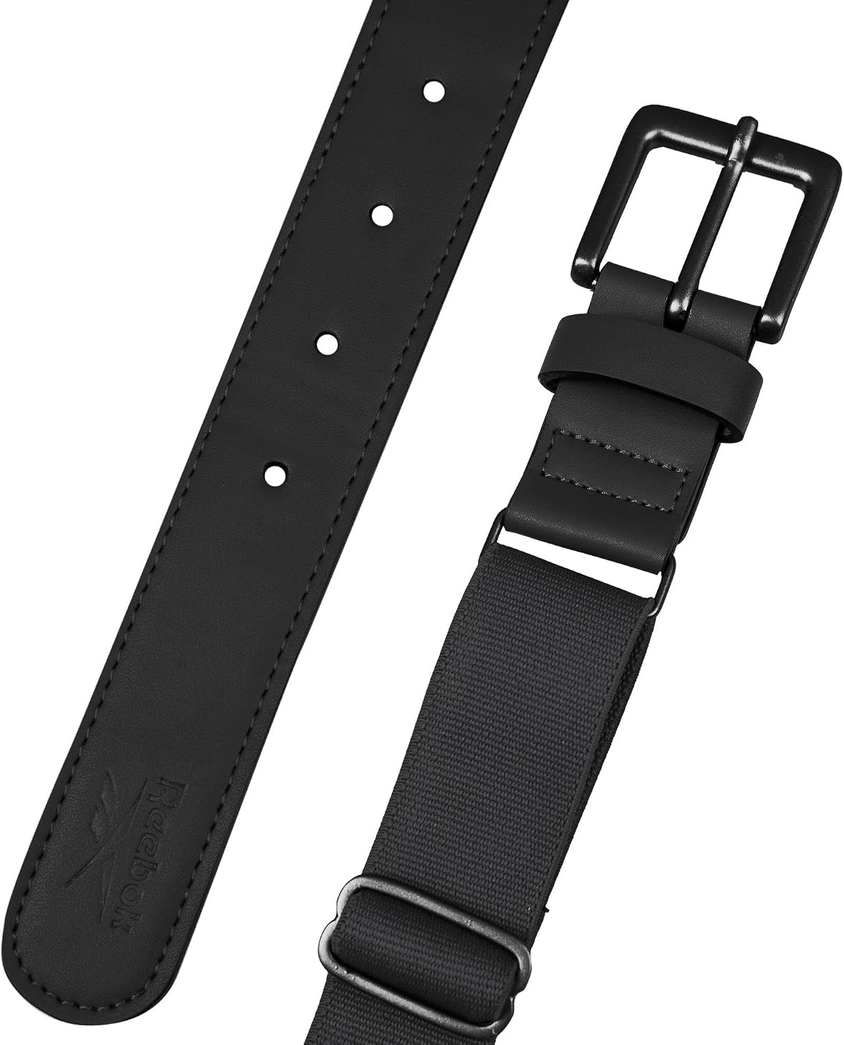 image:imageReebok Kids Youth Sport Belt Baseball Softball Comfort Stretch Elastic Lightweight One Size Fits MostBlack