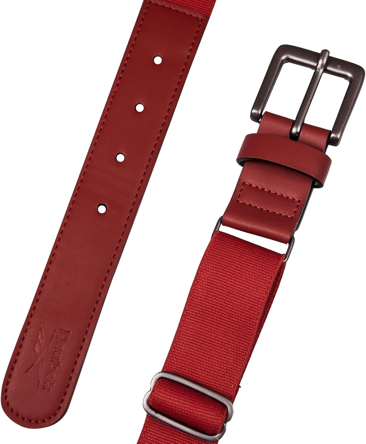 image:imageReebok Kids Youth Sport Belt Baseball Softball Comfort Stretch Elastic Lightweight One Size Fits MostRed