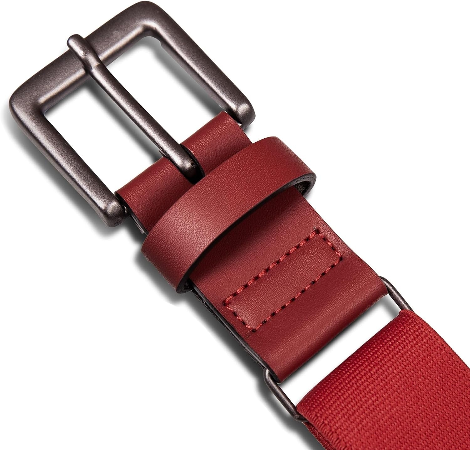 image:imageReebok Kids Youth Sport Belt Baseball Softball Comfort Stretch Elastic Lightweight One Size Fits MostRed