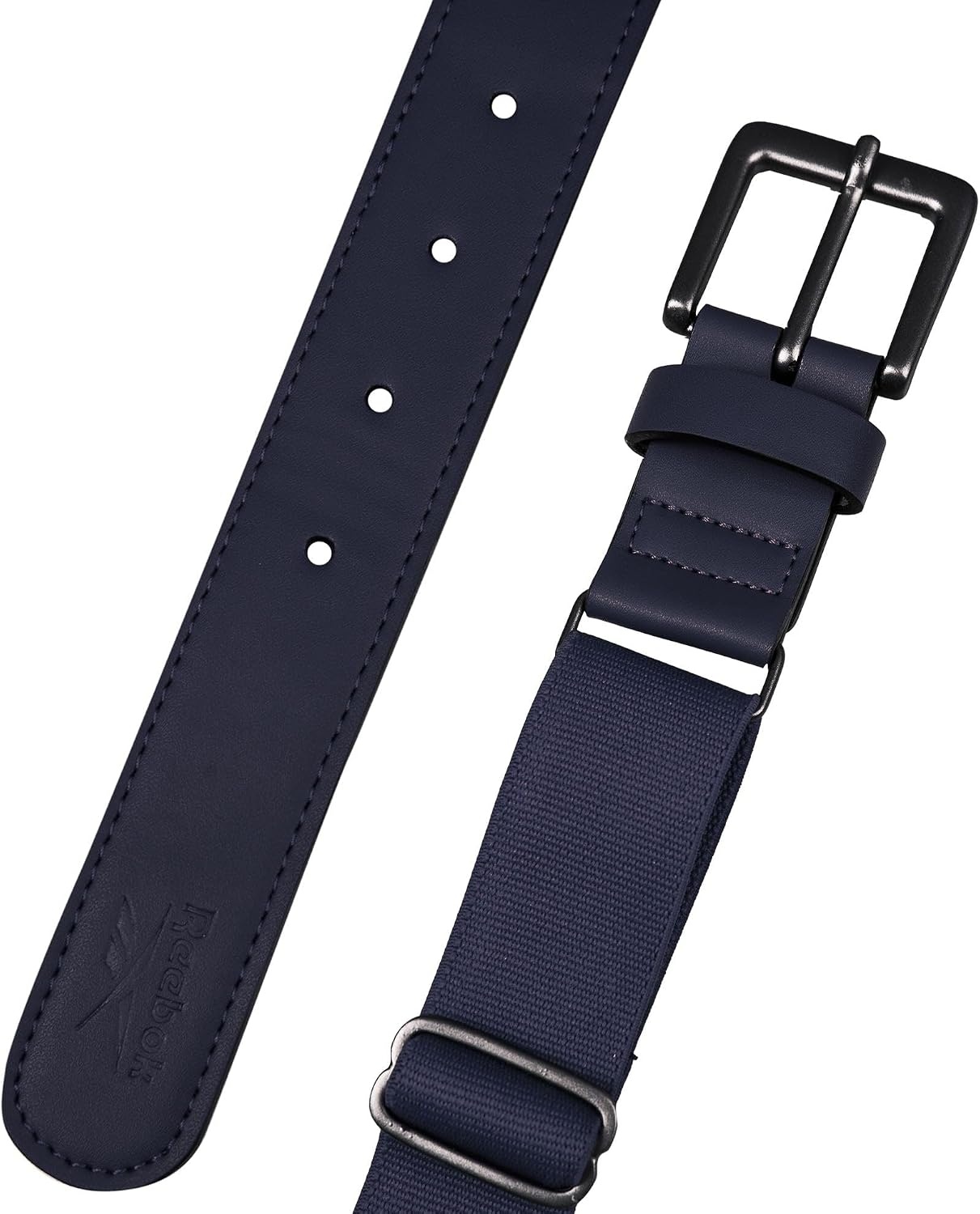image:imageReebok Kids Youth Sport Belt Baseball Softball Comfort Stretch Elastic Lightweight One Size Fits MostVector Navy