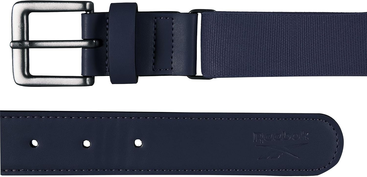 image:imageReebok Kids Youth Sport Belt Baseball Softball Comfort Stretch Elastic Lightweight One Size Fits MostVector Navy