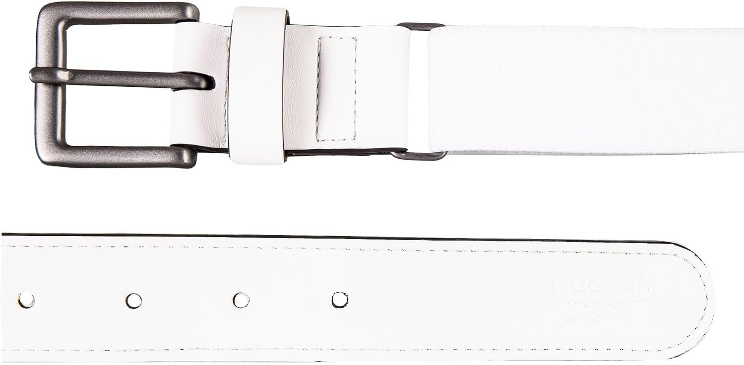 image:imageReebok Kids Youth Sport Belt Baseball Softball Comfort Stretch Elastic Lightweight One Size Fits MostWhite