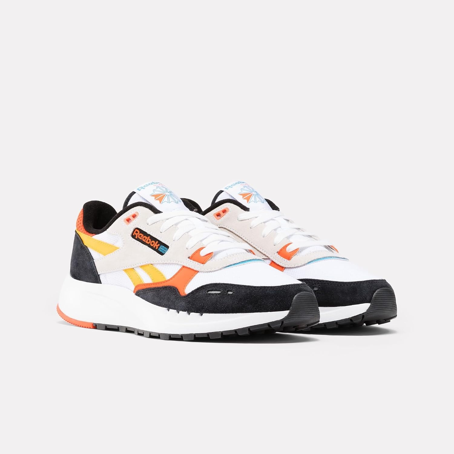 image:imageReebok Lifestyle Classic Leather 2400White Black Pump Orange