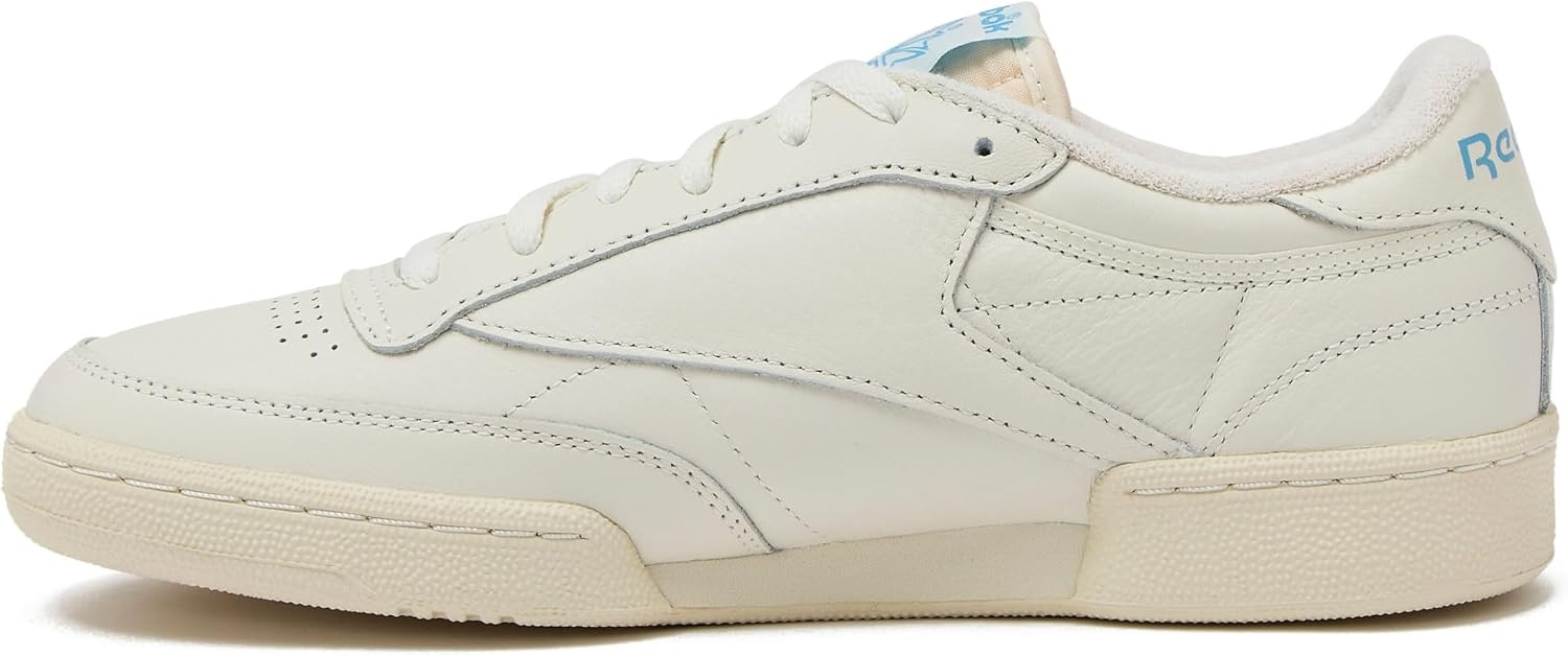 image:imageReebok Mens Club C 85 Vintage Tennis Sneakers for MenChalkAlabasterEssential Blue
