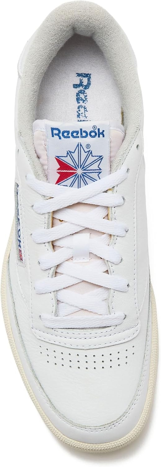 image:imageReebok Mens Club C 85 Vintage Tennis Sneakers for MenWhiteChalkVector Blue