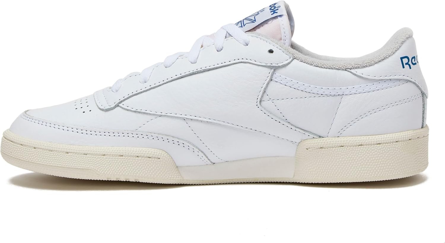 image:imageReebok Mens Club C 85 Vintage Tennis Sneakers for MenWhiteChalkVector Blue