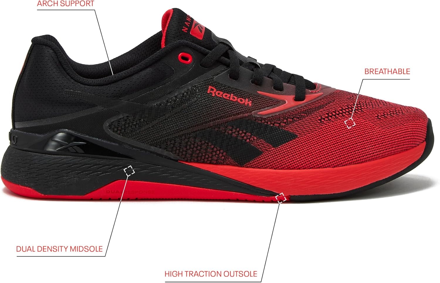 image:imageReebok Nano X5BlackEnergy Red