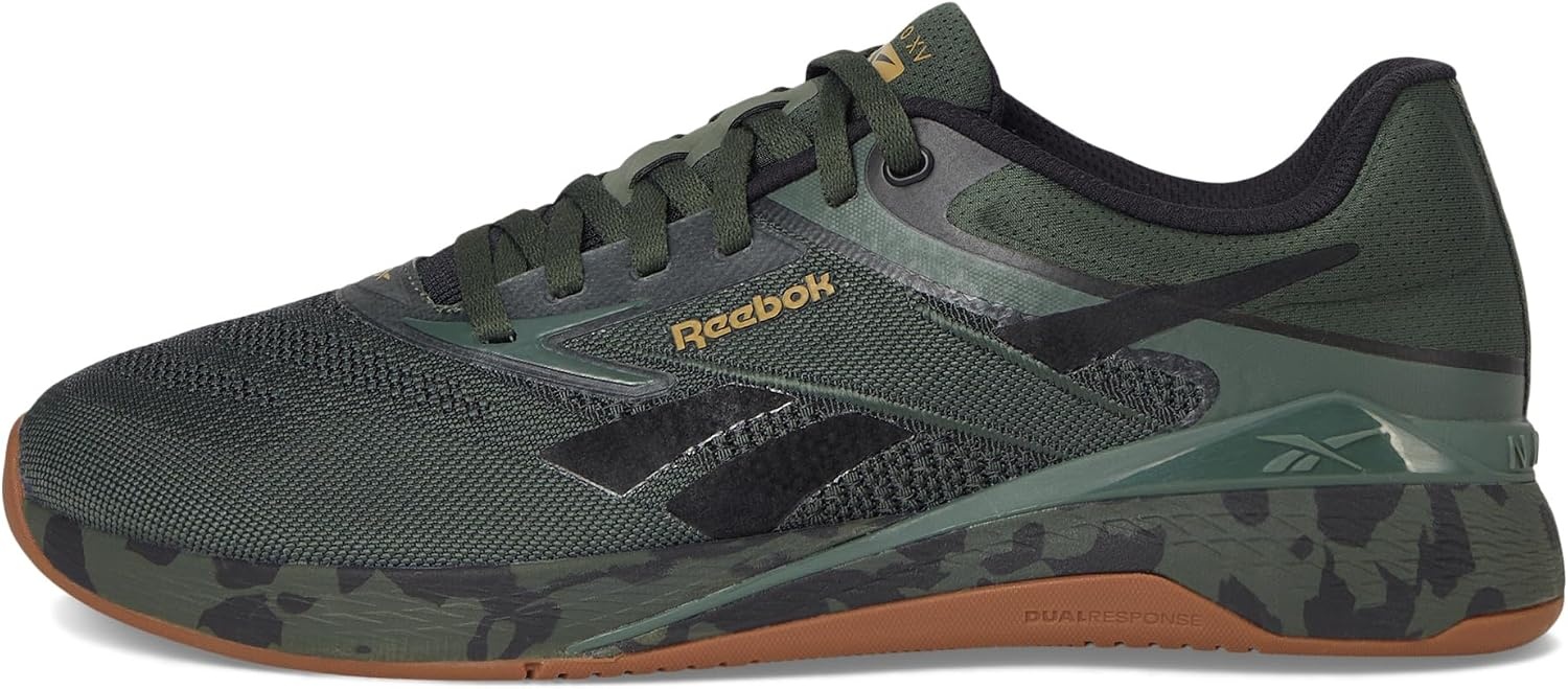 image:imageReebok Nano X5Grit GreenBlackKhaki Brown