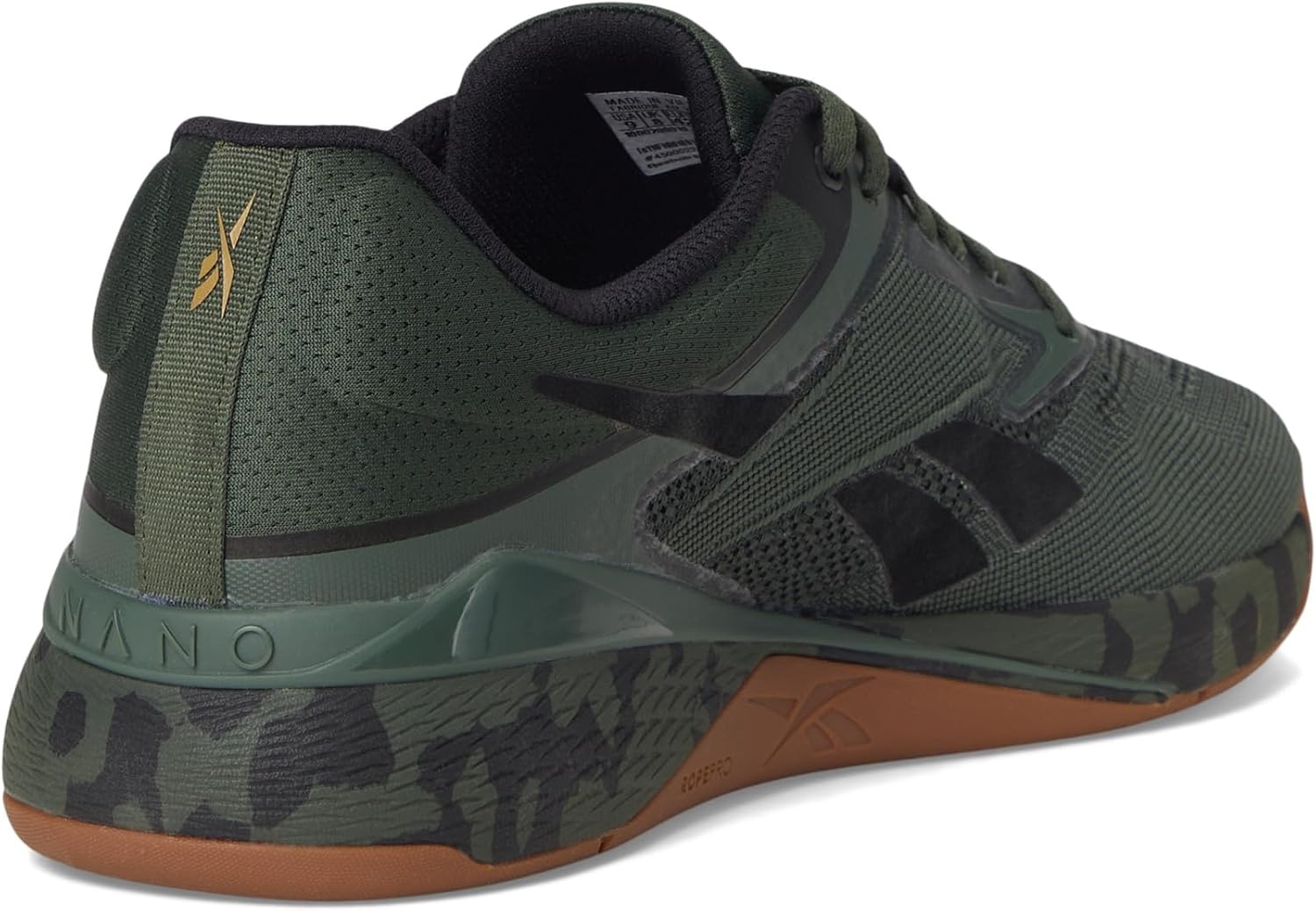 image:imageReebok Nano X5Grit GreenBlackKhaki Brown