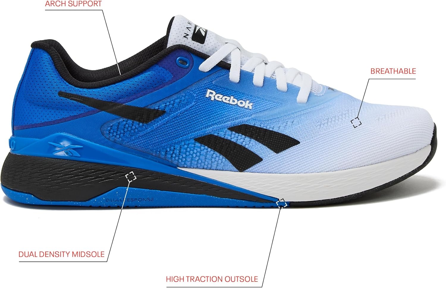 image:imageReebok Nano X5WhiteOptimum BlueBlack