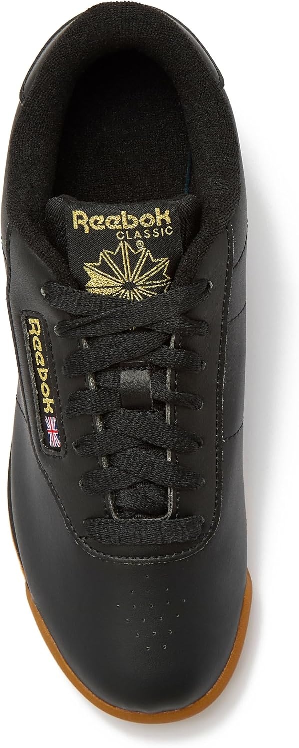 image:imageReebok Princess Sneakers for Women Comfortable Walking or Tennis Womens ShoesBlackGum