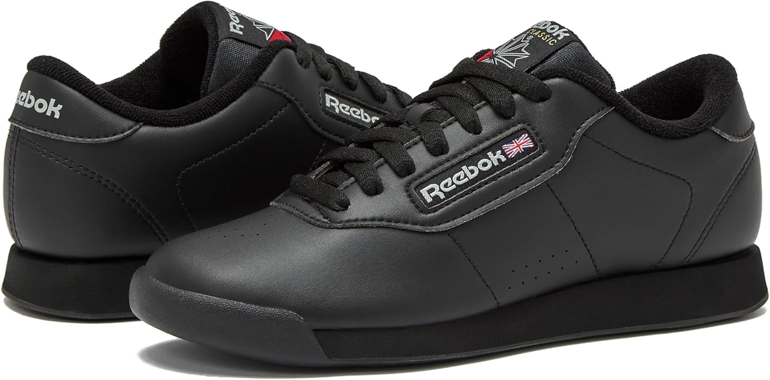 image:imageReebok Princess Sneakers for Women Comfortable Walking or Tennis Womens ShoesUsblack