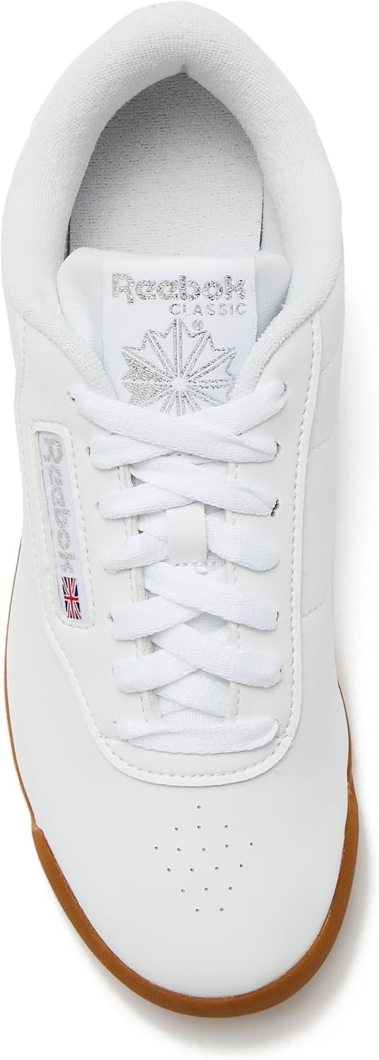 image:imageReebok Princess Sneakers for Women Comfortable Walking or Tennis Womens ShoesWhiteGum