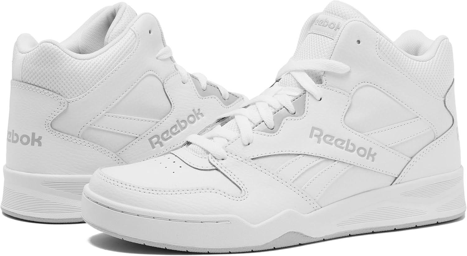 image:imageReebok Royal BB4500 Hi2 High Top Shoes for Men Athletic Mens SneakersWhiteLight Solid Grey