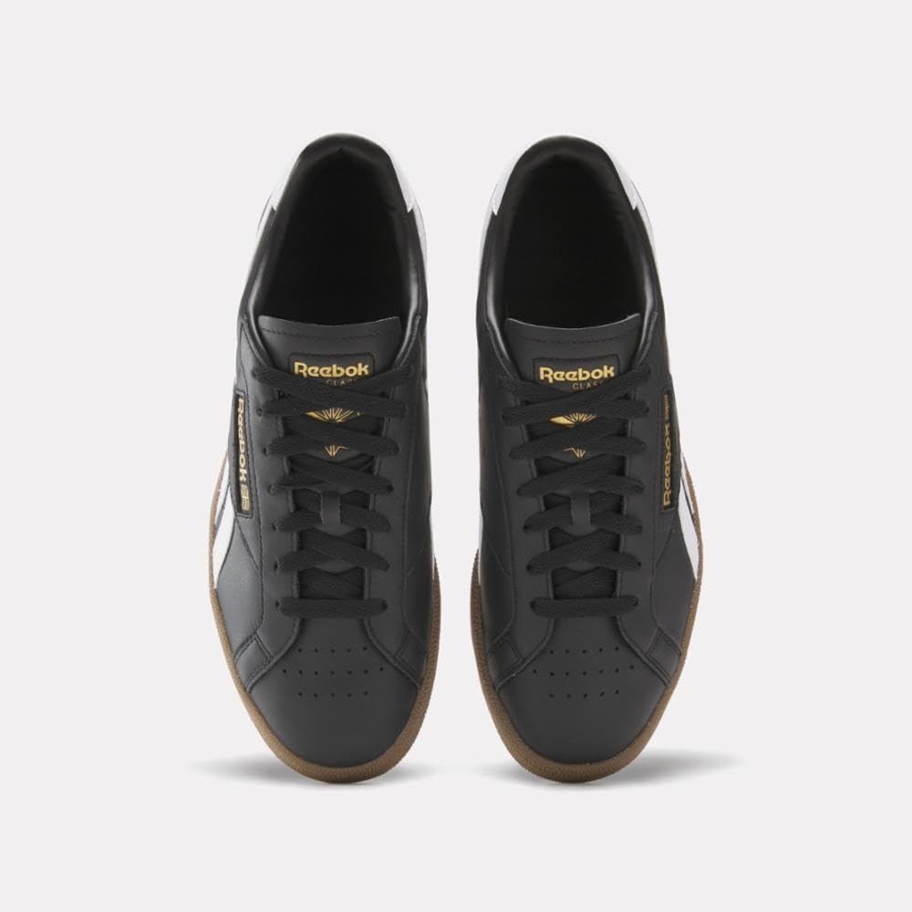 image:imageReebok Unisex Adult Club C Grounds SneakersBlackWhiteGum
