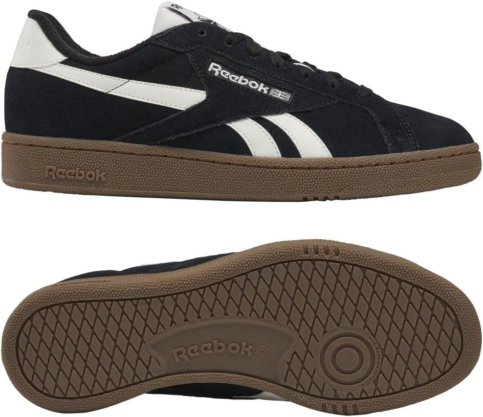 image:imageReebok Unisex Adult Club C Grounds SneakersCblack Chalk Rbkle2
