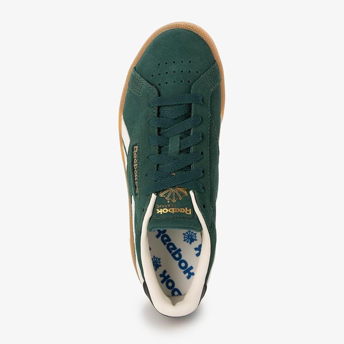 image:imageReebok Unisex Adult Club C Grounds SneakersCollegiate Green Black Gum