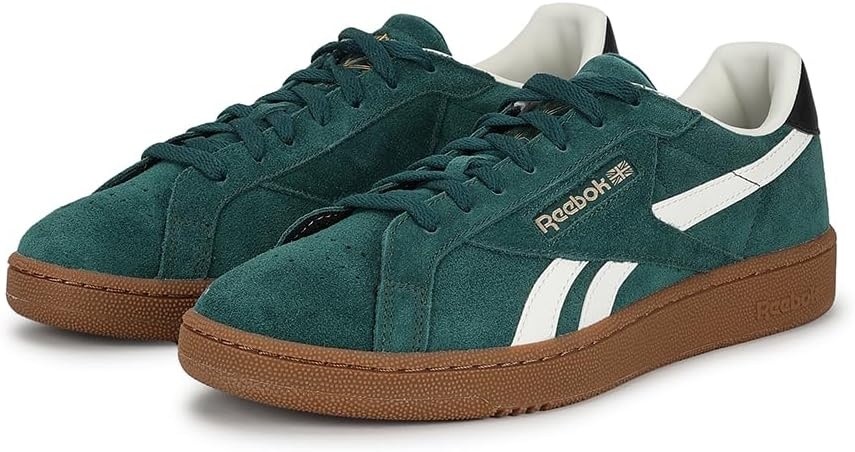 image:imageReebok Unisex Adult Club C Grounds SneakersCollegiate Green Black Gum