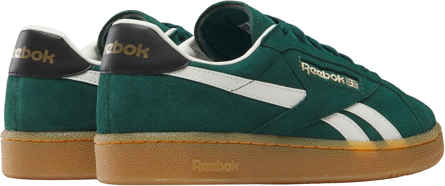 image:imageReebok Unisex Adult Club C Grounds SneakersCollegiate Green Black Gum