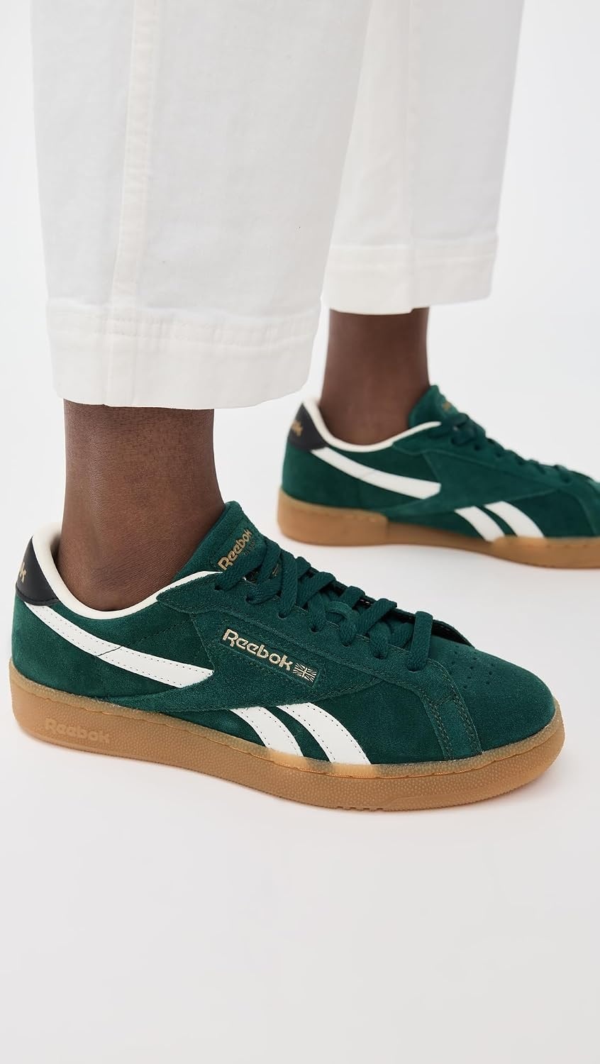 image:imageReebok Unisex Adult Club C Grounds SneakersCollegiate GreenBlackGum