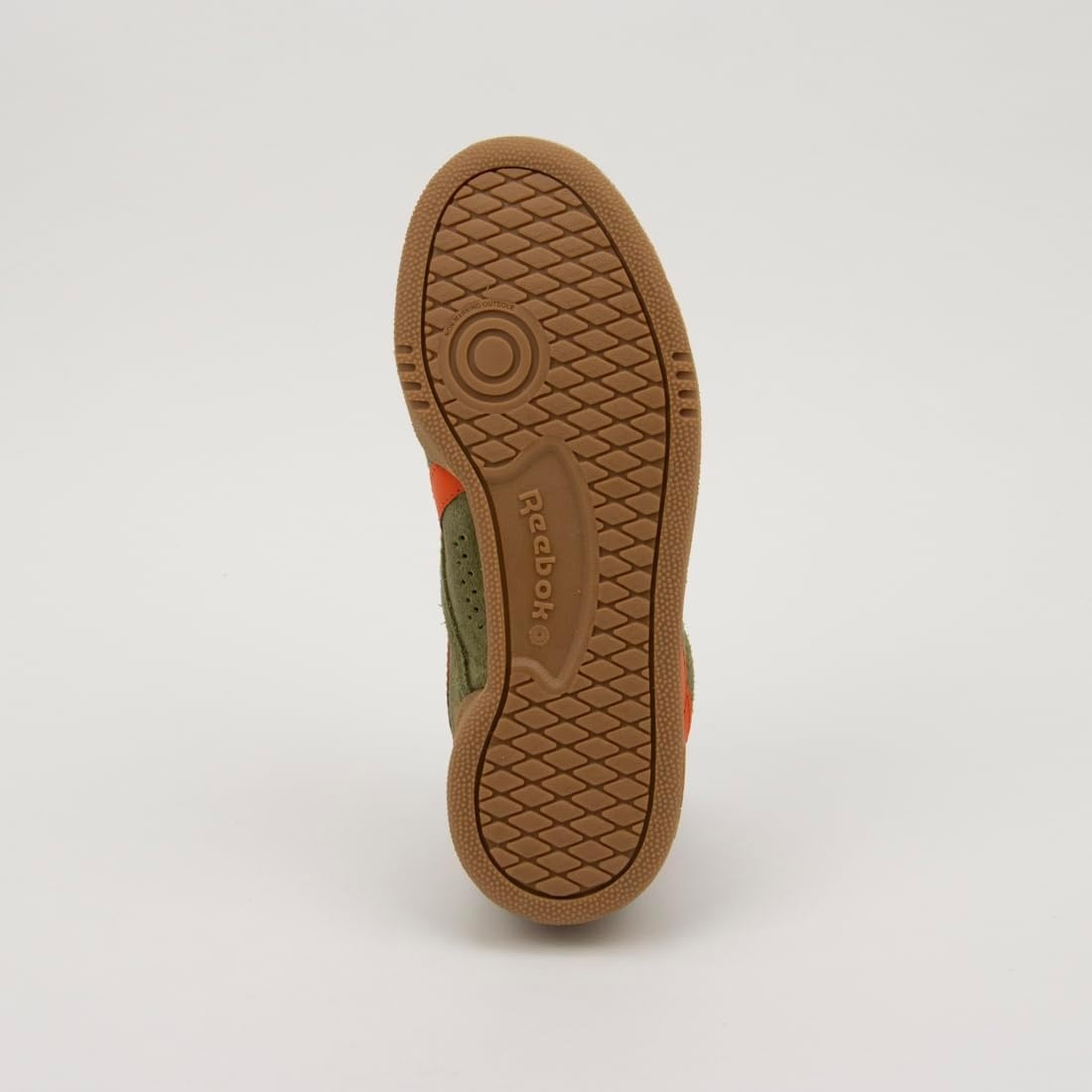 image:imageReebok Unisex Adult Club C Grounds SneakersDeepolive Pump Orange Gum