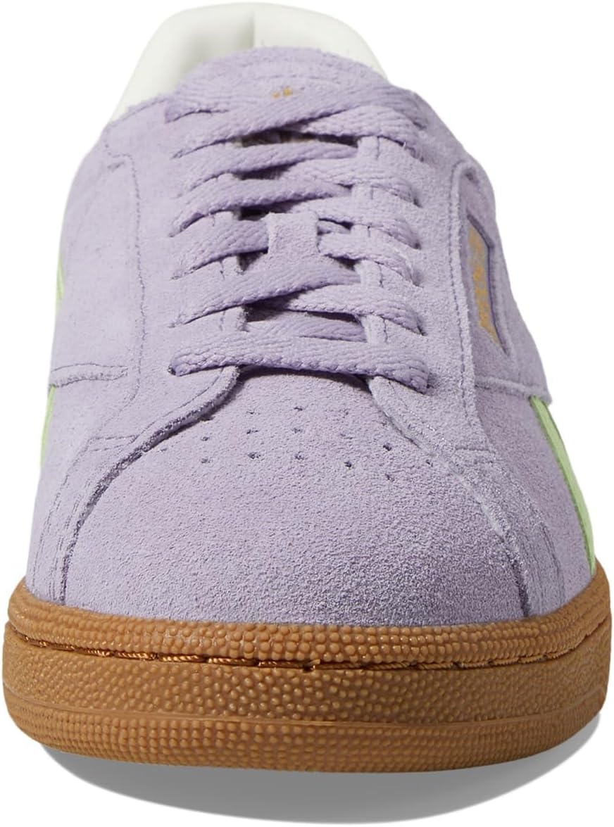 image:imageReebok Unisex Adult Club C Grounds SneakersDusk PurpleAstro LimeGum