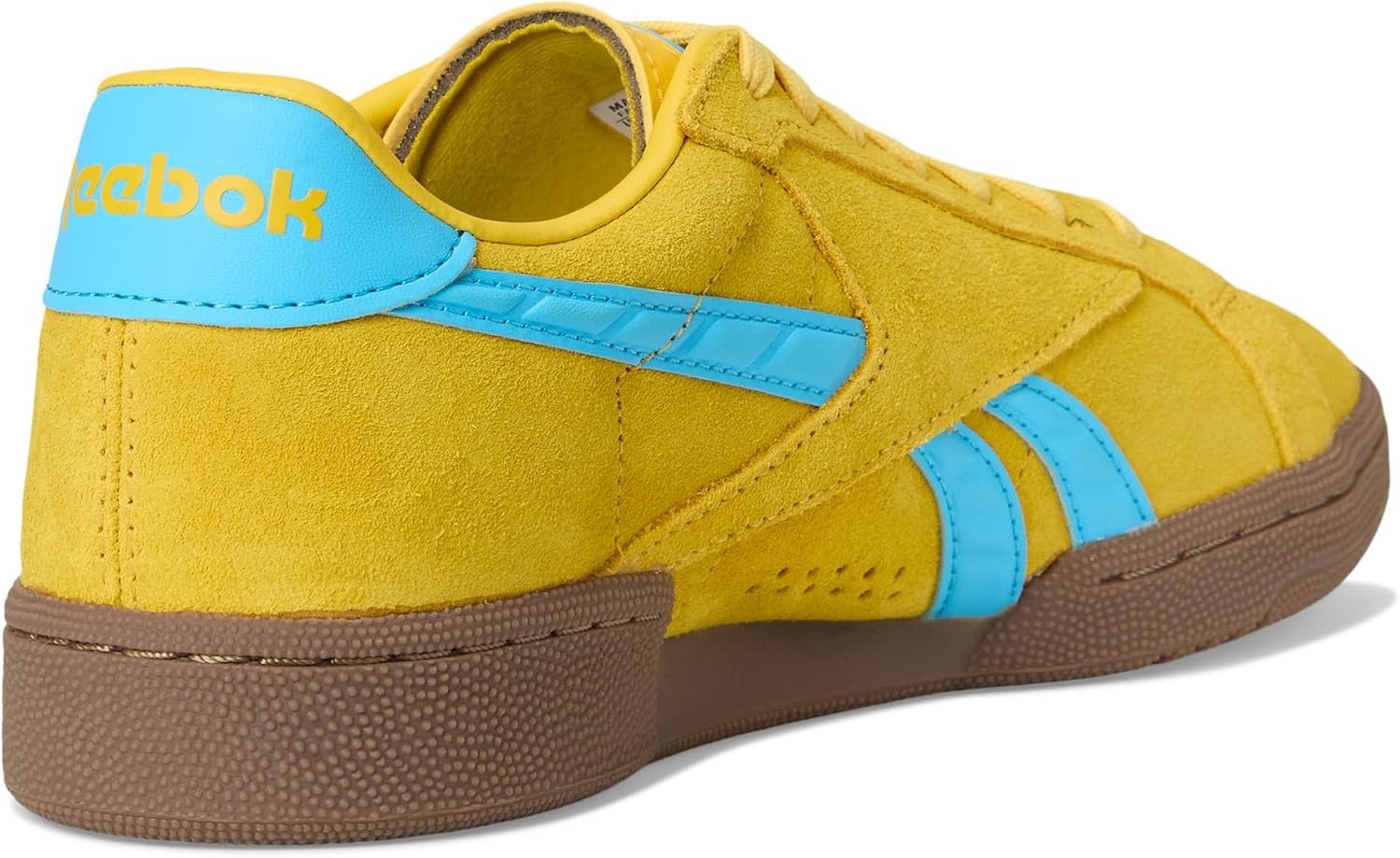 image:imageReebok Unisex Adult Club C Grounds SneakersGolden HazeFuture CyanGum