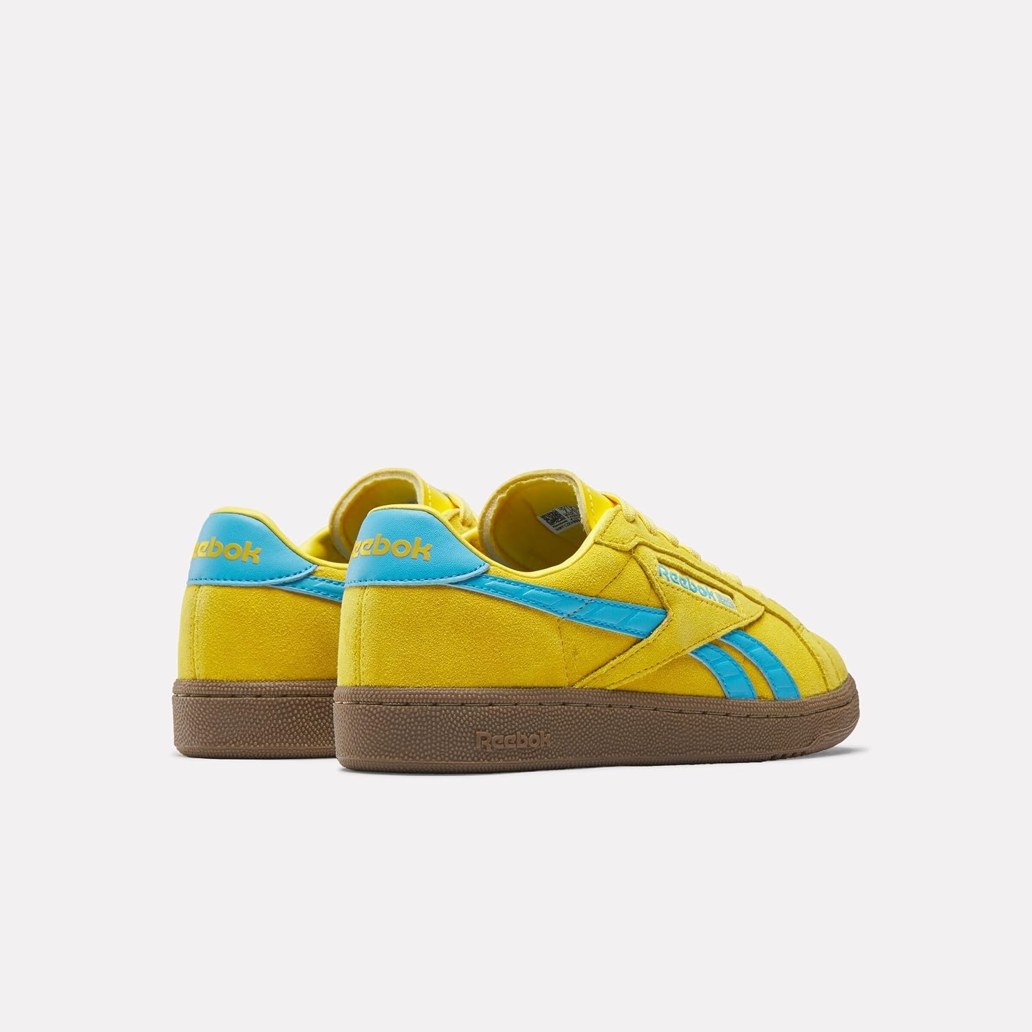 image:imageReebok Unisex Adult Club C Grounds SneakersGoldenhaze Futurecyan Gum